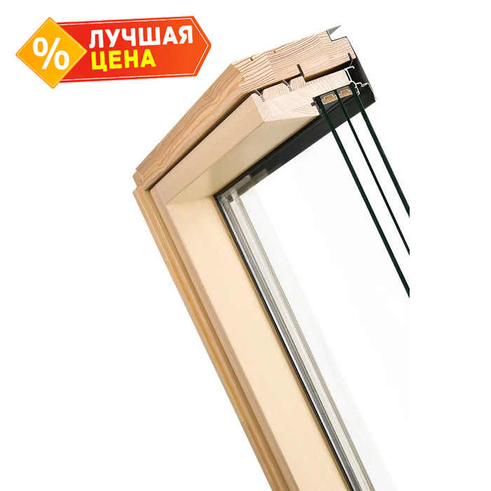 Окно мансардное FTT U6 Thermo 78х98