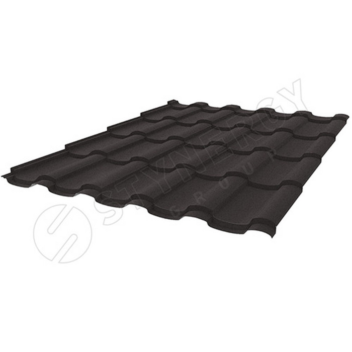 Металлочерепица Stynergy СуперМонтеррей Стальной Бархат (0.5) RR 32