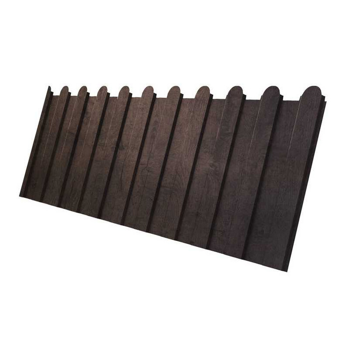 Профлист Grand Line фигурный C8A Print Premium 0.45 мм Antique Wood